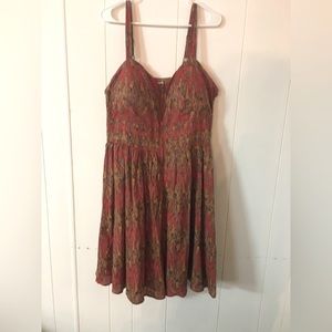 American Rag women’s spaghetti strap dress size 1X.